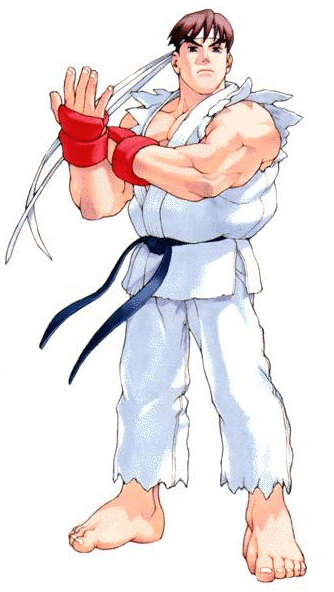 ryu (street fighter) drawn by kuroneco